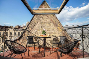 Luxury apartment in Gediminas avenue with terrace